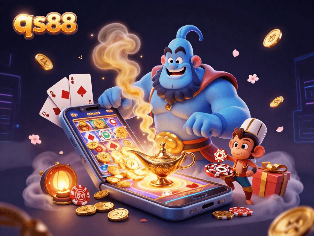 Experience thrilling gaming with qs88 featuring iconic symbols and vibrant casino action.