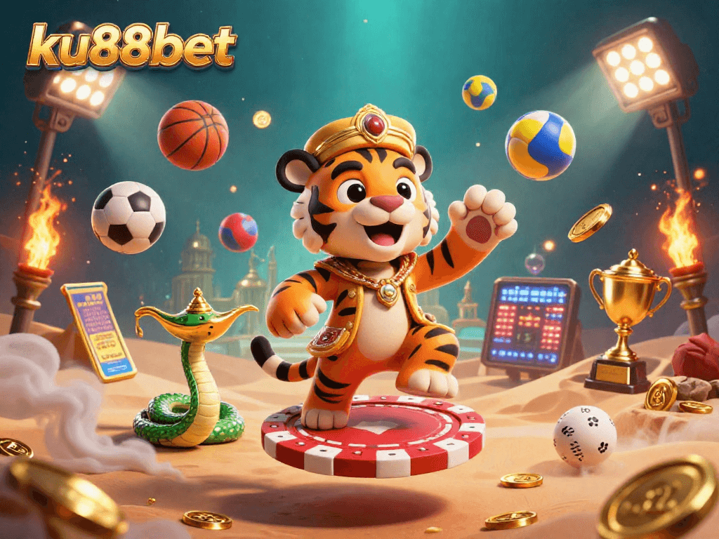 Experience the thrill of ku88bet with dynamic sports betting elements in a magical 3D casino scene