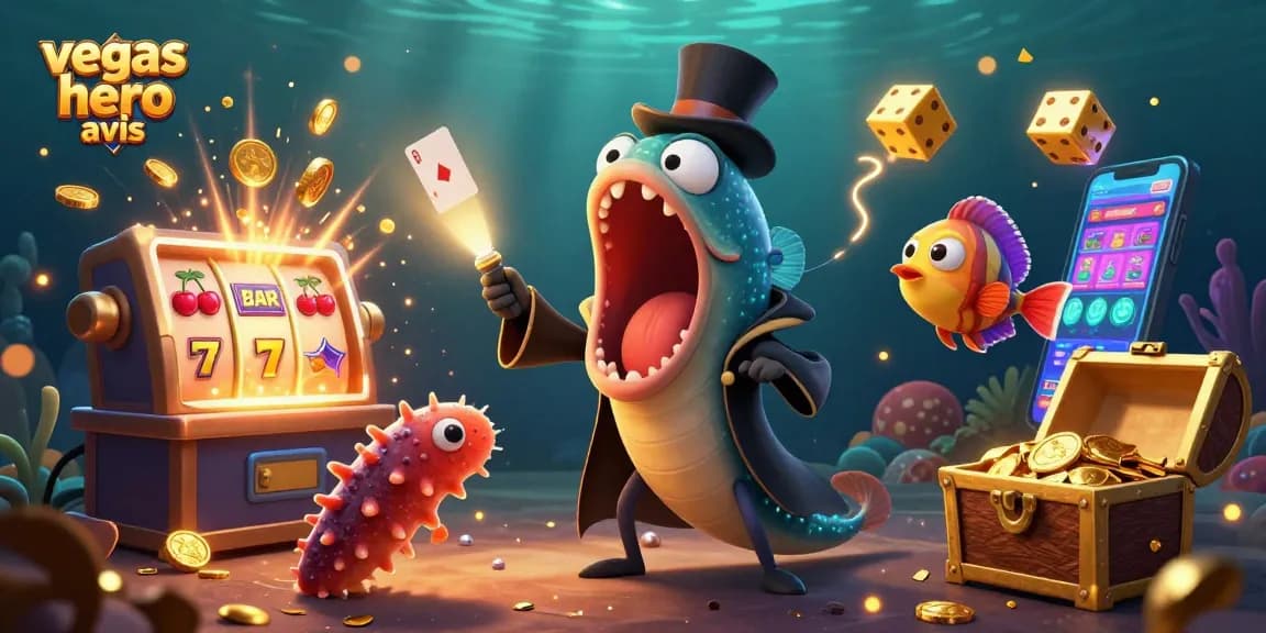 Vérifiez les performances de Vegas Hero casino avis à travers cette illustration dynamique.
