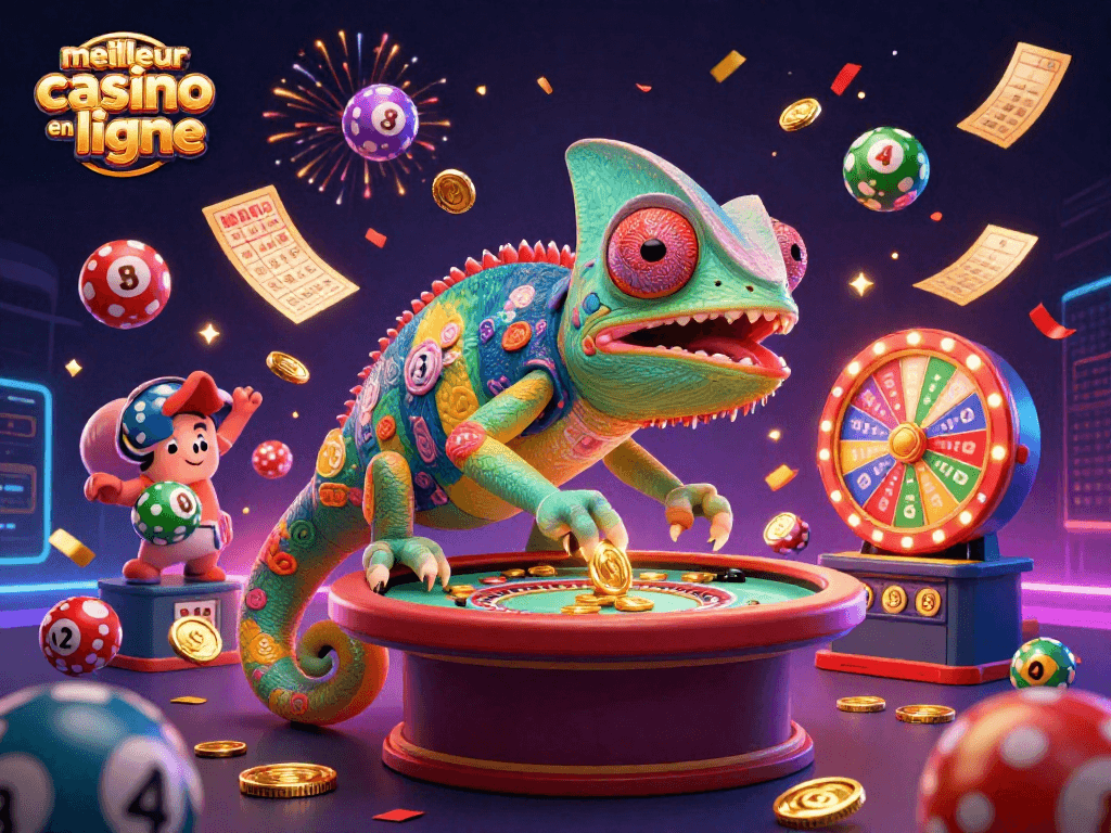 Jouez au meilleur casino en ligne avec le propriétaire caméléon et des éléments de jeu excitants.