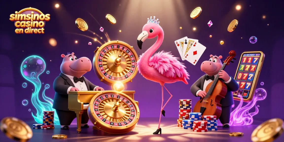 Vivez l'expérience simsinos casino en direct avec des croupiers animés et des jeux captivants.