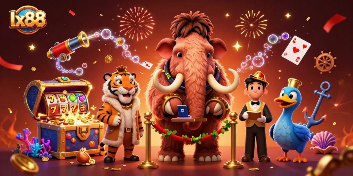 Experience thrilling gameplay at lx88 with dynamic casino elements and vibrant characters.