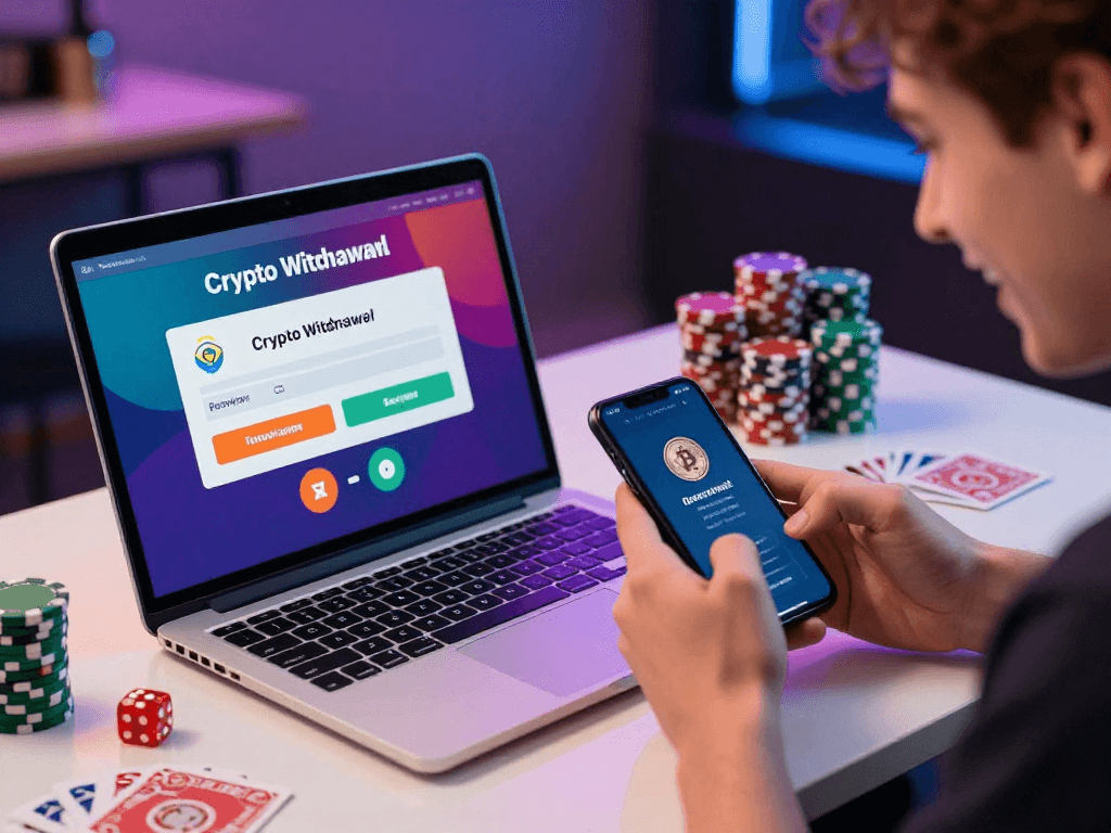 Retrait gain casino rapide et sécurisé sur un site de jeux d'argent en ligne